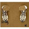 Image 2 : KOPLEWITZ SIGNED STERLING ARTISAN CLIP ON EARRINGS