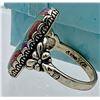 Image 2 : GORGEOUS CAROLYN POLLACK RELIOS STERLING MULTI-GEMSTONE INLAY FLOWER RING