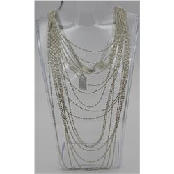 BEAUTIFUL 15 STRAND GRADUATED MILOR NECKLACE