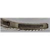 Image 3 : STERLING SILVER AND STAINLESS STEEL HINGE CUFF BRACELET