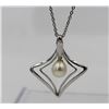 Image 2 : STERLING SILVER PEARL SET