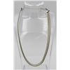 Image 1 : SIGNED"GC" .925 STERLING SILVER HEAVY MESH COLLAR NECKLACE