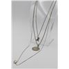 Image 1 : (3) STERLING SILVER NECKLACES