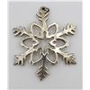 Image 1 : REED & BARTON SNOWFLAKE CHRISTMAS ORNAMENT