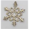 Image 2 : REED & BARTON SNOWFLAKE CHRISTMAS ORNAMENT