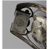Image 4 : FOUR PANEL STERLING SILVER CUFF BRACELET WITH ABALONE SHELL