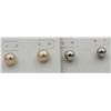 Image 2 : (8) PAIRS OF STERLING SILVER EARRINGS
