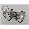 Image 2 : TRU KAY "TK" STAMPED HEART SHAPED EARRINGS AND PIN SET