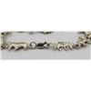 Image 6 : NOAH'S ARK 8 ANIMAL STERLING SILVER BRACELET