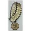 Image 2 : VINTAGE HANDMADE MEXICAN COIN BRACELET.