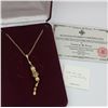 Image 1 : CAMROSE & KROSS JACQUELINE BOUVIER KENNEDY GOLD-TONE NECKLACE.