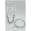 Image 1 : SIMONA COLLINI STAINLESS STEEL NECKLACE AND MILOR ITALY STERLING SILVER NECKLACE