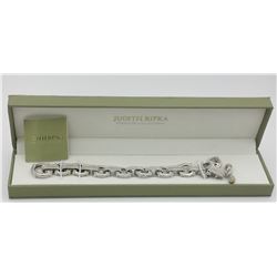 JUDITH RIPKA STERLING SILVER BRACELET IN ORIGINAL BOX.