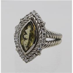 JUDITH RIPKA STERLING SILVER RING