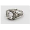 Image 1 : JUDITH RIPKA STERLING SILVER RING WITH CZ'S.