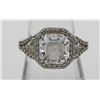 Image 2 : JUDITH RIPKA STERLING SILVER RING WITH CZ'S.
