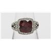Image 1 : JUDITH RIPKA STERLING SILVER RING WITH CZ'S.