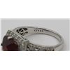 Image 4 : JUDITH RIPKA STERLING SILVER RING WITH CZ'S.