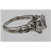Image 2 : JUDITH RIPKA STERLING SILVER RING WITH CZ'S.