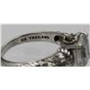 Image 3 : JUDITH RIPKA STERLING SILVER RING WITH CZ'S.