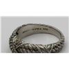 Image 3 : JUDITH RIPKA STERLING SILVER RING WITH CZ'S.