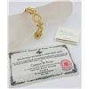Image 1 : CAMROSE & KROSS JAQUELINE BOUVIER KENNEDY GOLD TONE BRACELET