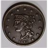Image 1 : 1842 LARGE CENT BEAUTIFUL COLOR XF+