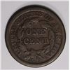 Image 2 : 1844/81 LARGE CENT BEAUTIFUL COLOR F-VF