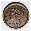Image 1 : 1855 LARGE CENT KNOB ON EAR CH AU+