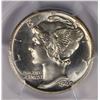 Image 2 : 1940-S MERCURY DIME PCGS MS65 FB WHITE, SCARCE