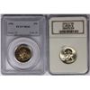 Image 1 : QUARTERS: 1956 PCGS MS 66 RAINBOW COLORS & 1946-S NGC MS 65  WHITE GEM