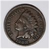 Image 1 : 1908-S INDIAN CENT, VF-XF, NICE CHOCOLATE BROWN COLOR