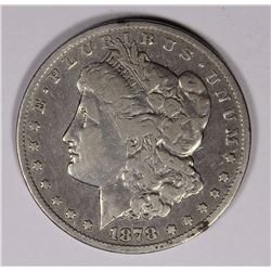 1878-CC MORGAN DOLLAR, FINE, SCARCE!