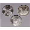 Image 2 : 3-GEM BU AMERCIAN SILVER EAGLES