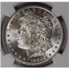 Image 2 : 1884-O MORGAN SILVER DOLLAR NGC MS 65 GEM SNOW WHITE!