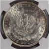 Image 3 : 1884-O MORGAN SILVER DOLLAR NGC MS 65 GEM SNOW WHITE!