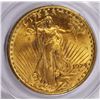 Image 2 : 1924 $20 ST GAUDEN'S PCGS MS 63 OLD RATTLER HOLDER