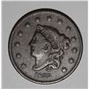 Image 1 : 1835 LARGE CENT, VF+ BEAUTIFUL ORIGINAL