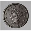 Image 1 : 1840 LARGE CENT ABOUT AU BEAUTIFUL COLOR!