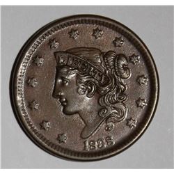 1838 LARGE CENT XF