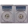 Image 1 : PCGS GRADED MERCURY DIMES MS66 : 1937 & 1944 WHITE