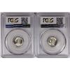 Image 2 : PCGS GRADED MERCURY DIMES MS 66: 1939-D & 1945-S