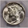 Image 2 : 1937-D MERCURY DIME PCGS MS 65 FB WHITE. SCARCE!