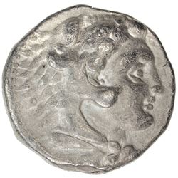 MACEDONIAN KINGDOM: Alexander III, the Great, 336-323 BC, AR tetradrachm (16.81g). F-VF