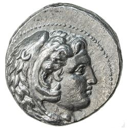 MACEDONIAN KINGDOM: Alexander III, the Great, 336-323 BC, AR tetradrachm (16.98g), Babylon. EF