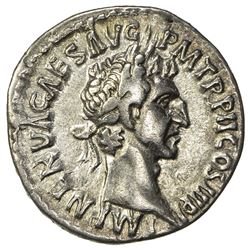 ROMAN EMPIRE: Nerva, 96-98 AD, AR denarius (3.08g), Rome (Sept.-December 96). VF