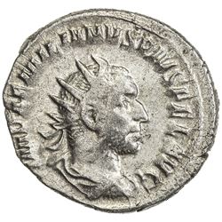 ROMAN EMPIRE: Aemilian, 253 AD, AR antoninianus (3.43g), Rome. VF
