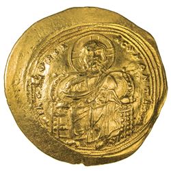 BYZANTINE EMPIRE: Constantine IX, 1042-1055, AV histamenon nomisma (4.36g), Constantinople. EF