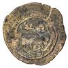 Image 2 : ARAB-SASANIAN: 'Udayy (b. Artah), ca. 718-720, AE pashiz (2.79g), NM, ND. F