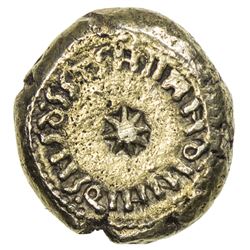 ARAB-BYZANTINE of SPAIN: Anonymous, 712-714, AV solidus (4.89g), AH94, Indiction XI. VF